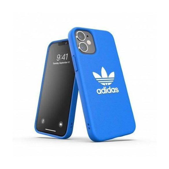 Adidas OR Moulded Case BASIC iPhone 12 Mini kék fehér tok