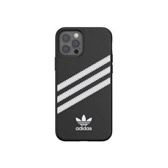 Adidas OR Moulded Case PU iPhone 12/12 Pro fekete/fehér tok