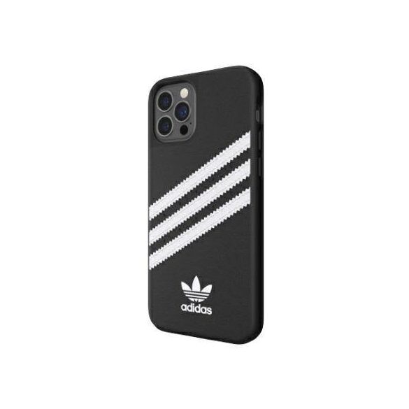 Adidas OR Moulded Case PU iPhone 12/12 Pro fekete/fehér tok