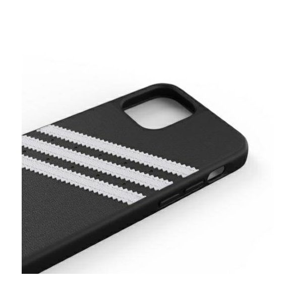 Adidas OR Moulded Case PU iPhone 12/12 Pro fekete/fehér tok