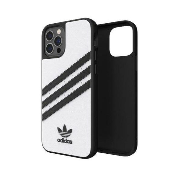 Adidas OR Moulded PU FW20 iPhone 12 Pro fekete/fehér tok