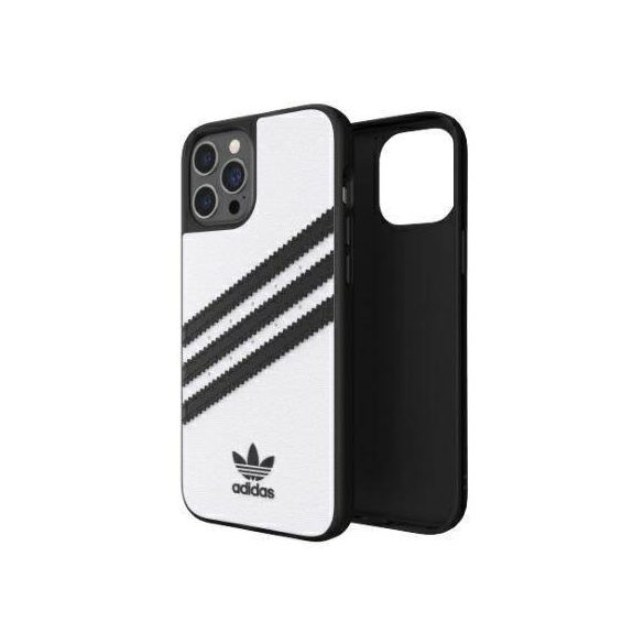 Adidas OR Moulded Case PU iPhone 12 Pro Max fekete/fehér tok