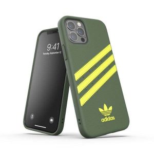 Adidas OR Moulded PU FW20 iPhone 12 Pro / 12 zöld tok