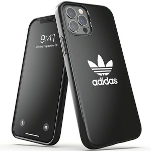 Adidas OR Snap Case Trefoil iPhone 12/12 Pro fekete 42284 tok