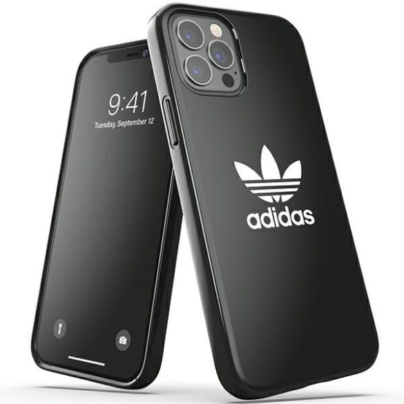 Adidas OR Snap Case Trefoil iPhone 12/12 Pro fekete 42284 tok