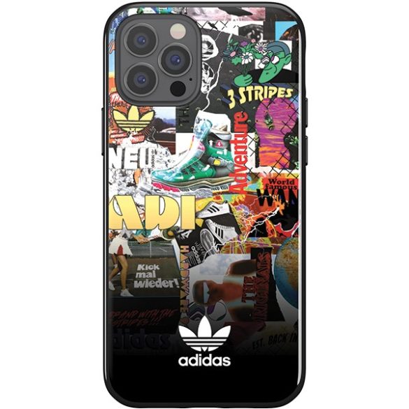 Adidas OR SnapCase grafikus iPhone 12 /12 Pro színes 42371 tok