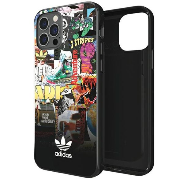 Adidas OR SnapCase grafikus iPhone 12 /12 Pro színes 42371 tok