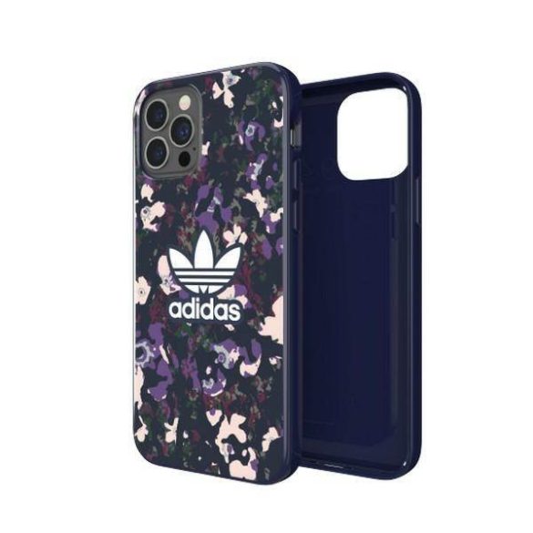 Adidas OR SnapCase grafikus iPhone 12 Pro / 12 lila tok