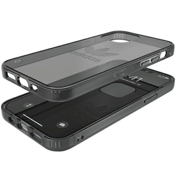 Adidas OR Védő iPhone 12/12 Pro Clear Case fekete 42385 tok