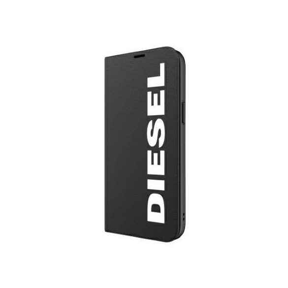 Diesel Core iPhone 12 Pro Max fekete/fehér könyvtok