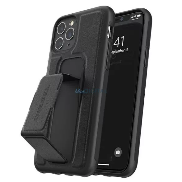 Diesel Grip tok bőrhatású iPhone 12/12 Pro fekete 42534 tok