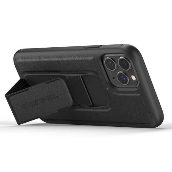 Diesel Grip tok bőrhatású iPhone 12/12 Pro fekete 42534 tok 