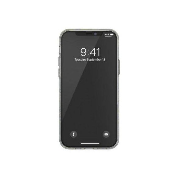 Diesel Snap Case Clear AOP iPhone 12/12 Pro kék/lime tok 