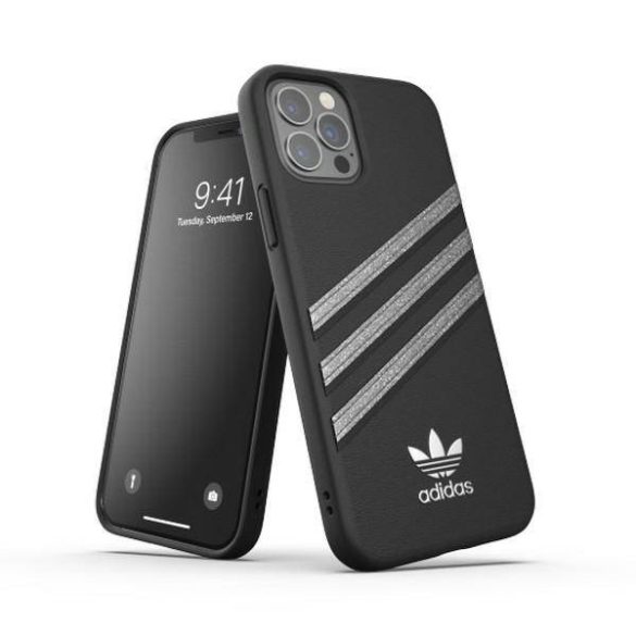 Adidas OR formázott tok nő iPhone 12/ 12 Pro fekete 43714