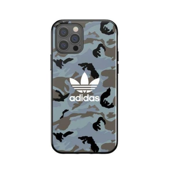 Adidas OR Snap Case Camo iPhone 12/12 Pro kék/fekete tok