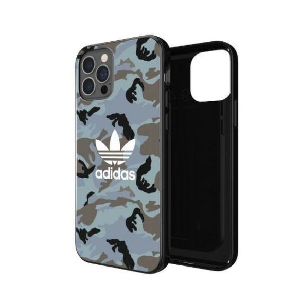 Adidas OR Snap Case Camo iPhone 12/12 Pro kék/fekete tok