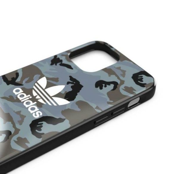 Adidas OR Snap Case Camo iPhone 12/12 Pro kék/fekete tok