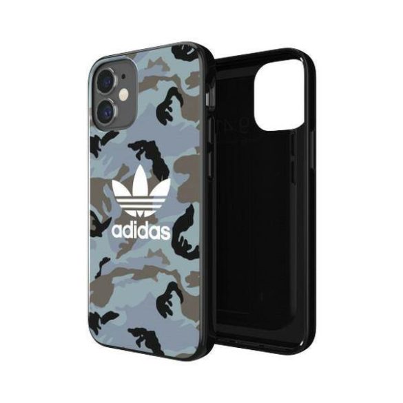 Adidas OR Snap Case Camo iPhone 12 mini kék/fekete tok