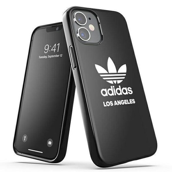 Adidas OR Snap Case Los Angeles iPhone 12 mini fekete tok