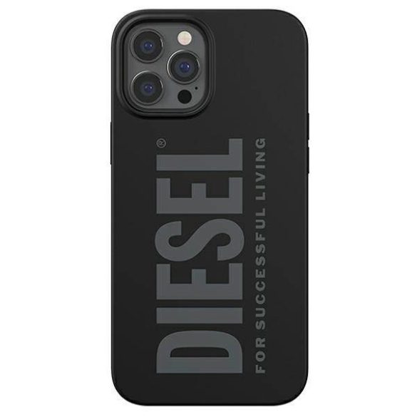 Diesel szilikon tok iPhone 12 Pro Max fekete