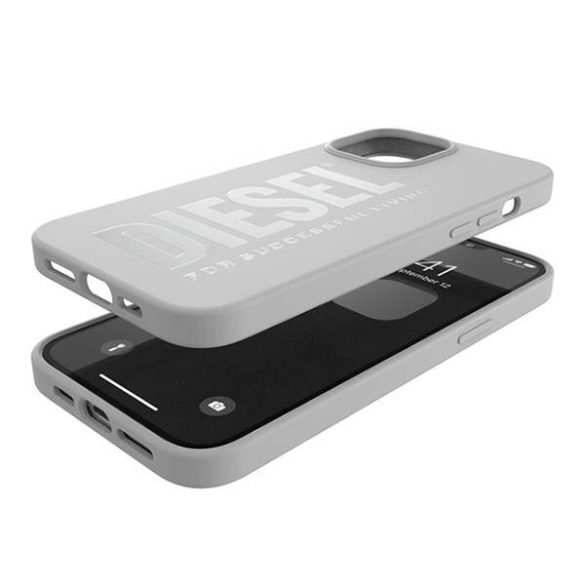Diesel szilikon tok iPhone 12 Pro Max fehér