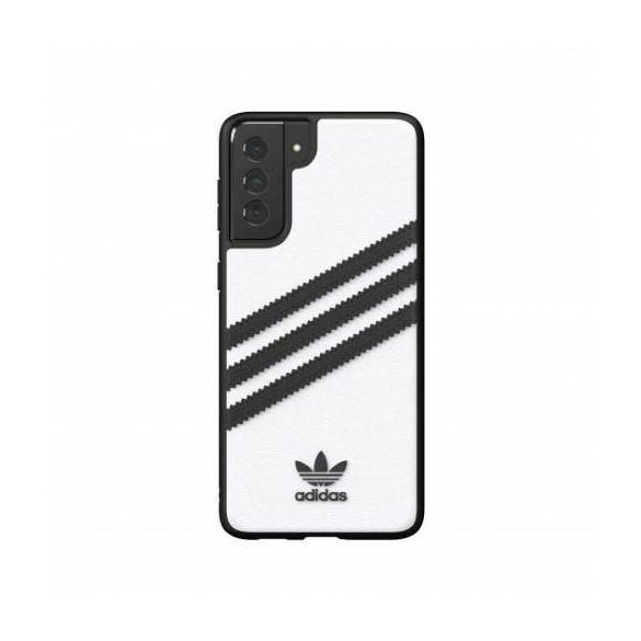 Adidas OR Moulded Case PU SS21 G996 Samsung S21+ fekete/fehér tok
