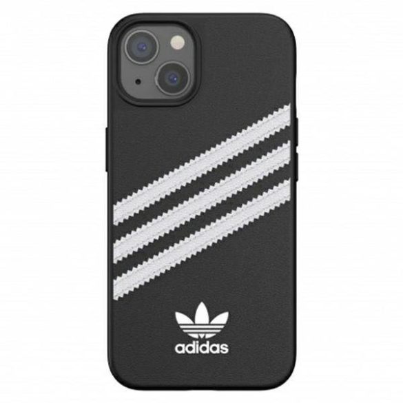 Adidas OR formázott tok PU iPhone 13 / 14 / 15 6.1" fekete 47093