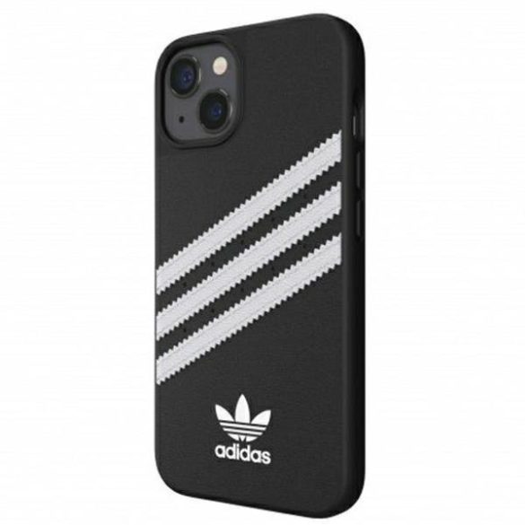 Adidas OR formázott tok PU iPhone 13 / 14 / 15 6.1" fekete 47093