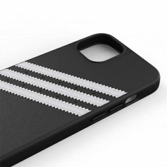 Adidas OR formázott tok PU iPhone 13 / 14 / 15 6.1" fekete 47093