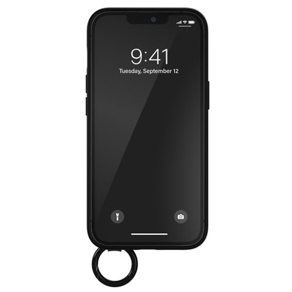 Adidas OR kézi pántos tok iPhone 13 Pro /13 6,1" fekete-zöld 47111