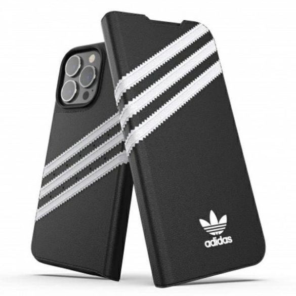 Adidas OR könyvtok iPhone 13 Pro / 13 - fekete-fehér