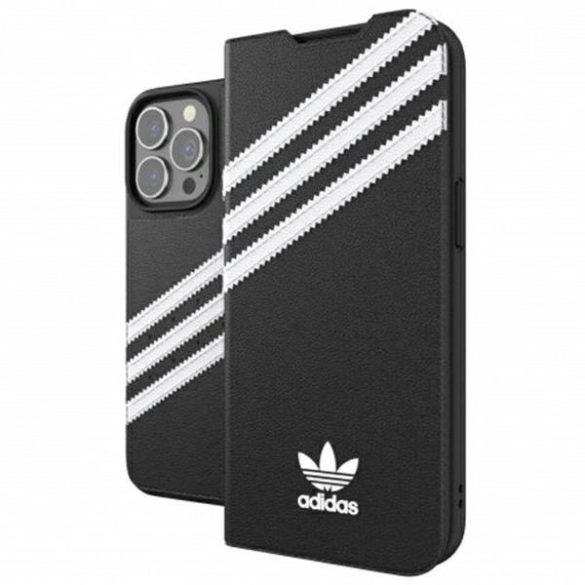 Adidas OR könyvtok iPhone 13 Pro / 13 - fekete-fehér