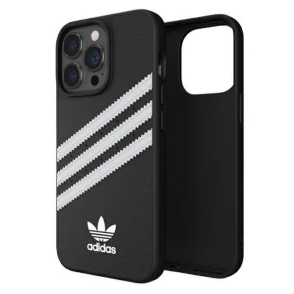 Adidas OR Moulded Case PU iPhone 13 Pro / 13 6,1" fekete/fehér tok