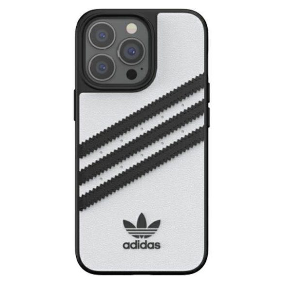 Adidas OR Moulded PU FW21 iPhone 13 Pro 6,1" fekete-fehér tok