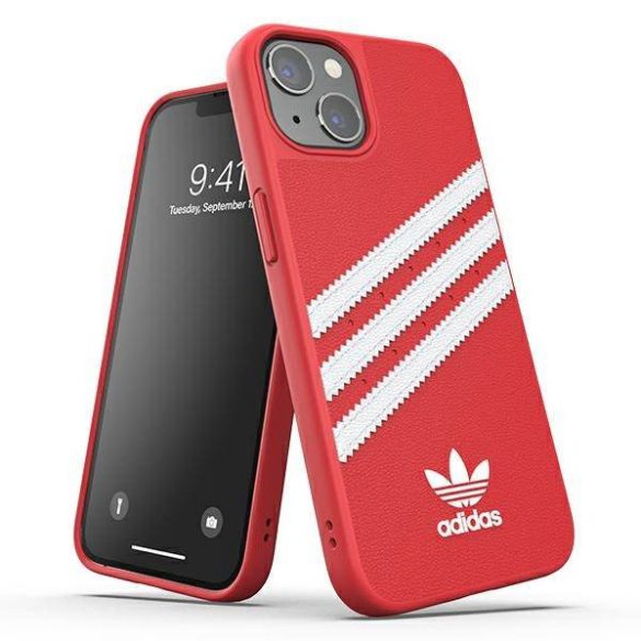 Adidas OR Moulded Case PU iPhone 13 Pro / 13 6,1" piros tok