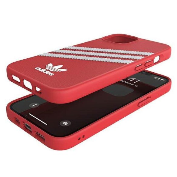 Adidas OR Moulded Case PU iPhone 13 Pro / 13 6,1" piros tok