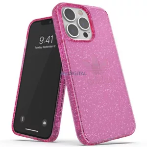 Adidas OR Protective iPhone 13 Pro / 13 6,1" Glitter rózsaszín tok