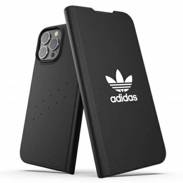 Adidas OR könyvtok BASIC iPhone 13 Pro Max 6,7" fekete/fehér