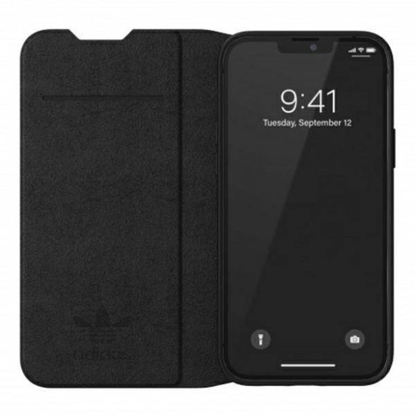 Adidas OR könyvtok BASIC iPhone 13 Pro Max 6,7" fekete/fehér