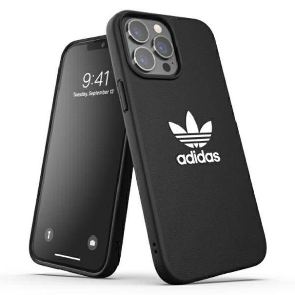 Adidas OR Moulded Case BASIC iPhone 13 Pro Max 6,7" fekete tok