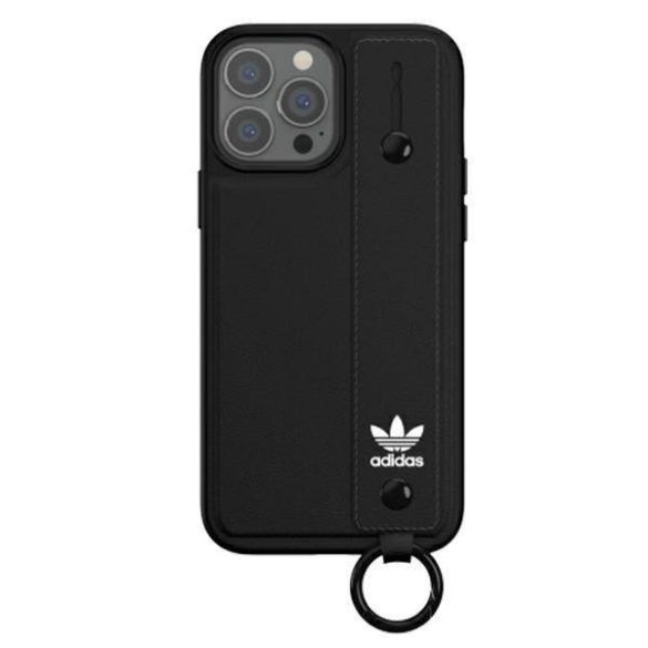 Adidas OR Hand Strap Case iPhone 13 Pro Max 6,7" fekete tok+pánt