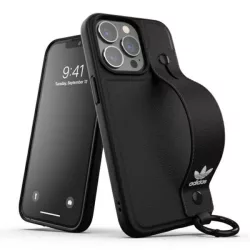   Adidas OR Hand Strap Case iPhone 13 Pro /13 6,1" fekete tok+pánt