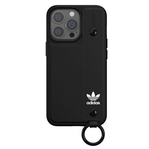 Adidas OR Hand Strap Case iPhone 13 Pro /13 6,1" fekete tok+pánt