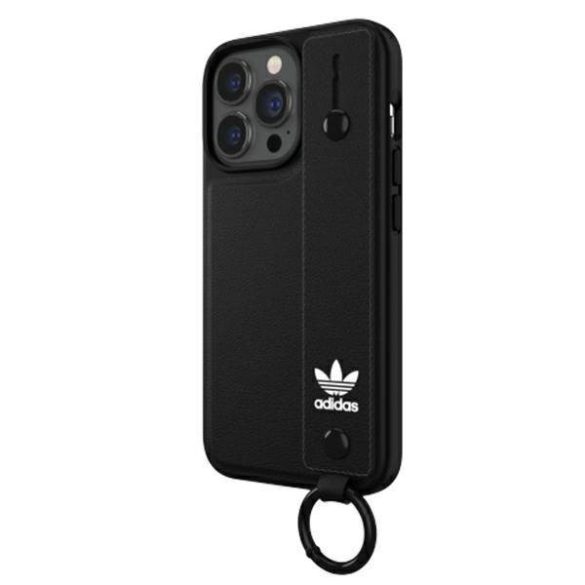 Adidas OR Hand Strap Case iPhone 13 Pro /13 6,1" fekete tok+pánt