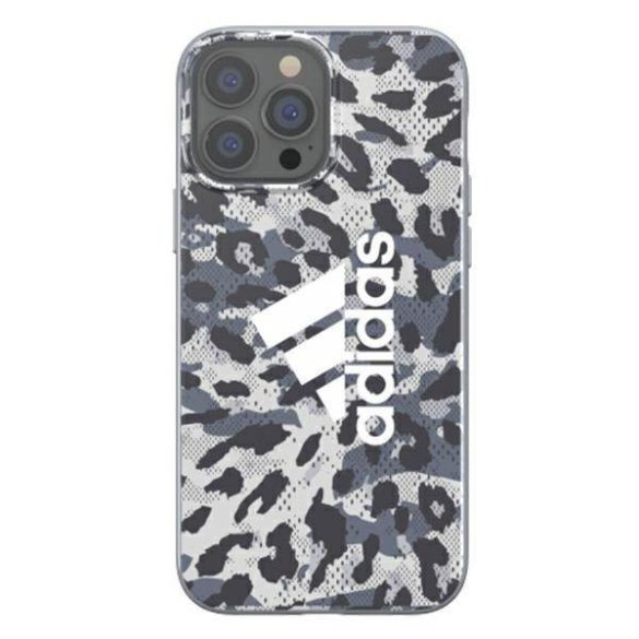 Adidas OR Snap Case Leopard iPhone 13 Pro / 13 6,1" szürke tok