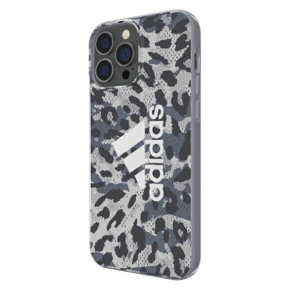 Adidas OR Snap Case Leopard iPhone 13 Pro / 13 6,1" szürke tok