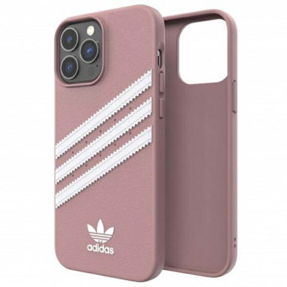 Adidas OR Moulded Case PU iPhone 13 Pro Max 6,7" rózsaszín tok