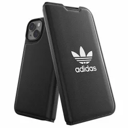   Adidas OR füzet tok BASIC iPhone 14 6.1" fekete-fehér 50181