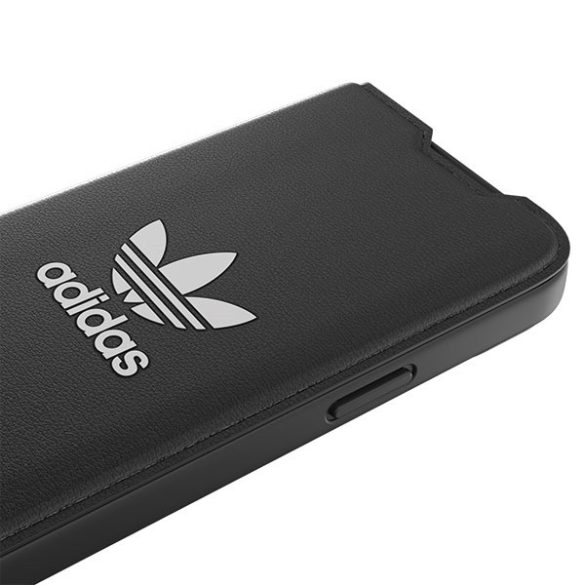 Adidas OR füzet tok BASIC iPhone 14 / 15 / 13 6.1" fekete-fehér 50181