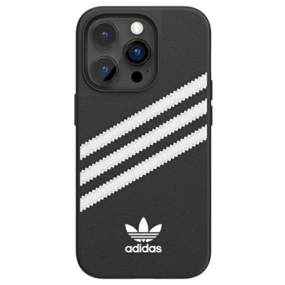 Adidas OR Moulded Case PU iPhone 14 Pro 6,1" fekete tok